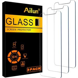 Ailun Glass Screen Protector iPhone 11 / XR [6.1 Inch], 3 Pack Tempered Glass